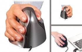 Ergo-Mouse - Für eine entspannte Handhaltung bei längerem Arbeiten mit der Maus