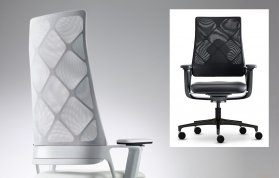 Connex2 - Bürodrehstuhl mit Netzrücken - auch mit hoher Rückenlehne