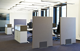 Architects Textile - Akustikwand mit Standfuß