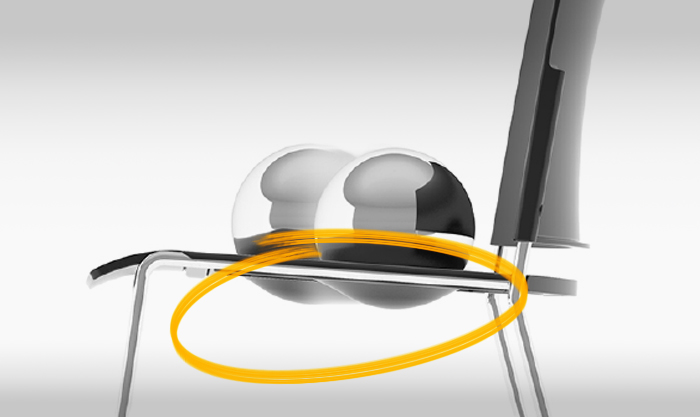 <p>Ergonomie pur: Der Mehrzweckstuhl X50</p>