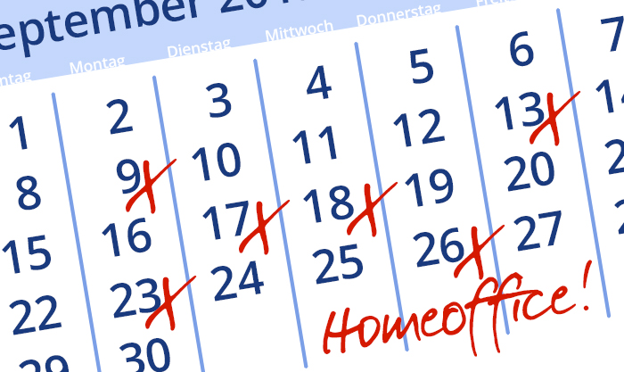 <p>Homeoffice hat Vor- und Nachteile</p>