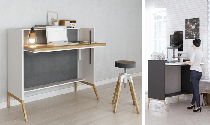 <p>Kinderleicht höhenverstellbar - ohne Motorkraft</p>