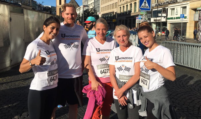 <p>UNIONZEISS beim J.P. Morgan Run 2016</p>