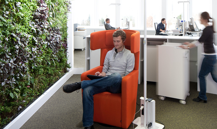 <p>Raumbegrünung im Büro hat viel Vorteile</p>