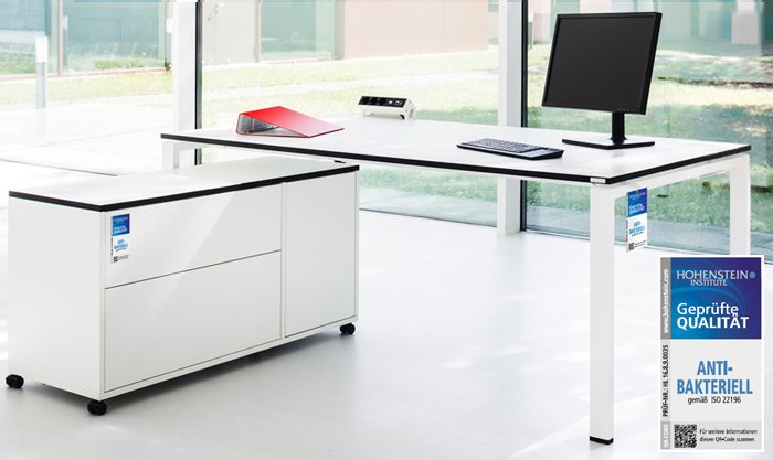 <p>Der antibakterielle Arbeitsplatz</p>